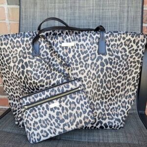 Cheetah print kate spade set